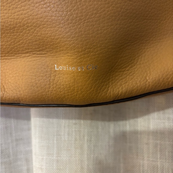 Louise et Cie Tan Leather Hobo Bag with Relaxed Silhouette - Picture 3 of 16